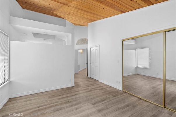 Empty room, Interior, Wooden Ceilings, Wood Texture Flooring