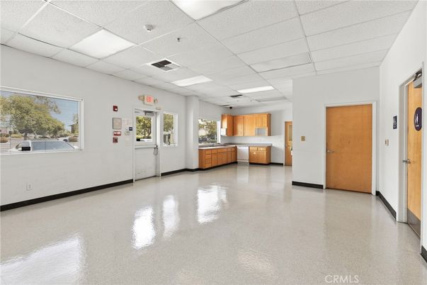 Empty room, Interior, Kitchen, Recessed Lighting