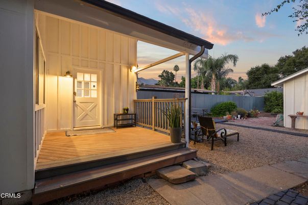 Backyard, Exterior