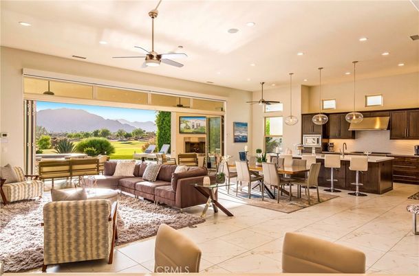 Dining room, Interior, Kitchen, Living room, Pendant Lights, Recessed Lighting