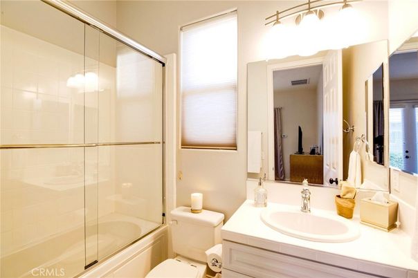 Bathroom, Glass Shower, Interior, Tile Countertops