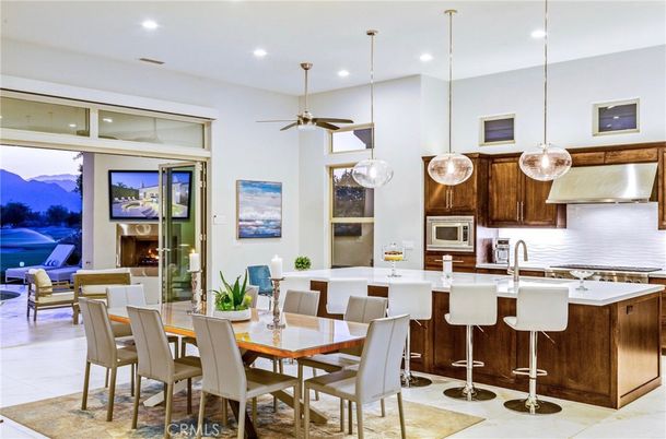 Dining room, Interior, Kitchen, Pendant Lights, Recessed Lighting