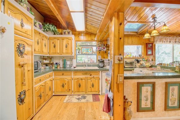 Interior, Kitchen, Wooden Beams, Wooden Ceilings, Wood Texture Flooring