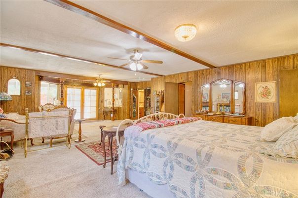 Bedroom, Interior, Wooden Walls