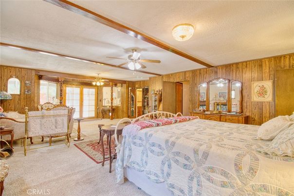 Bedroom, Interior, Wooden Walls