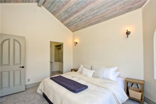 Bedroom, Interior, Wooden Ceilings