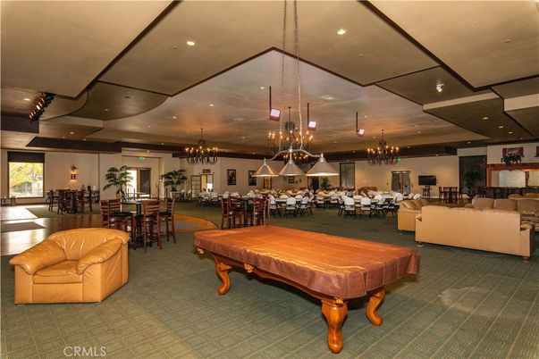 Billiard Table, Chandelier, Dining room, Game Room, Interior, Living room, Recessed Lighting