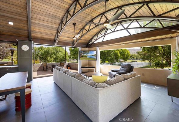 Interior, Living room, Water, Wooden Ceilings