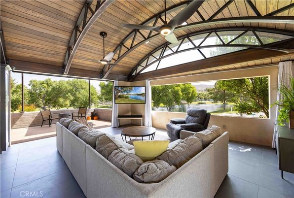 Interior, Living room, Sun Room, Wooden Ceilings