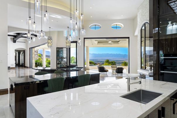 Dining room, Interior, Kitchen, Pendant Lights, Recessed Lighting