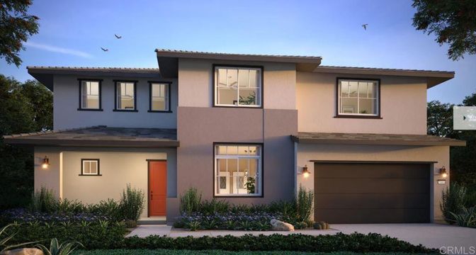 Attached, Exterior, Facade, Modern