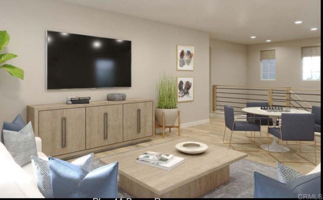 Dining room, Interior, Living room, Recessed Lighting, Wood Texture Flooring