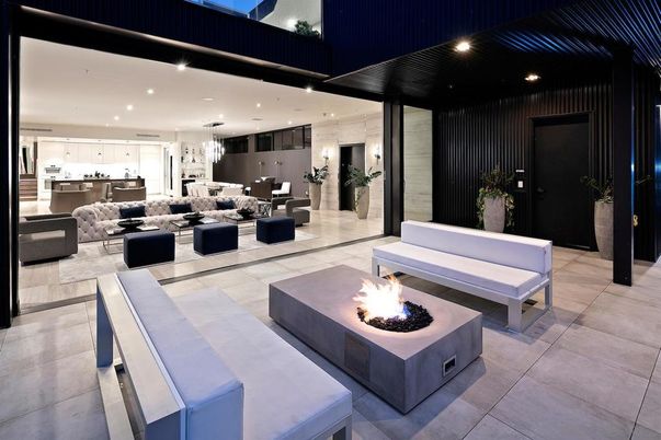 Dining room, Interior, Kitchen, Living room, Pendant Lights, Recessed Lighting
