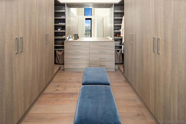 Interior, Recessed Lighting, Walk-in Closets, Wood Texture Flooring