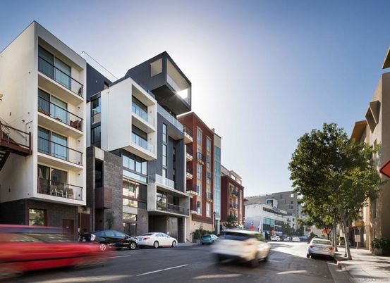 Exterior, Facade, Condo Building
