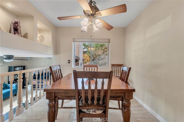 Dining room, Interior, Recessed Lighting