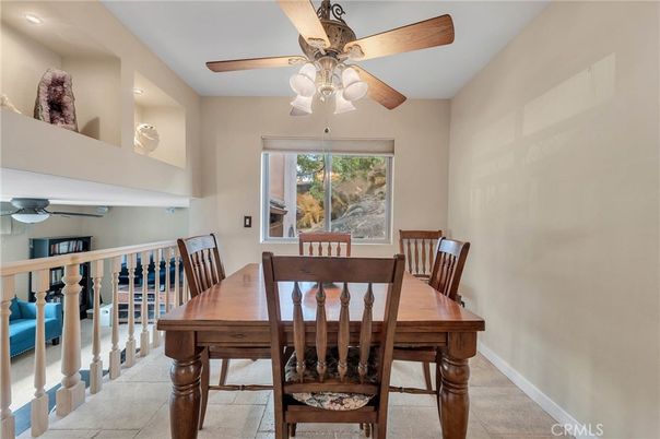 Dining room, Interior, Recessed Lighting