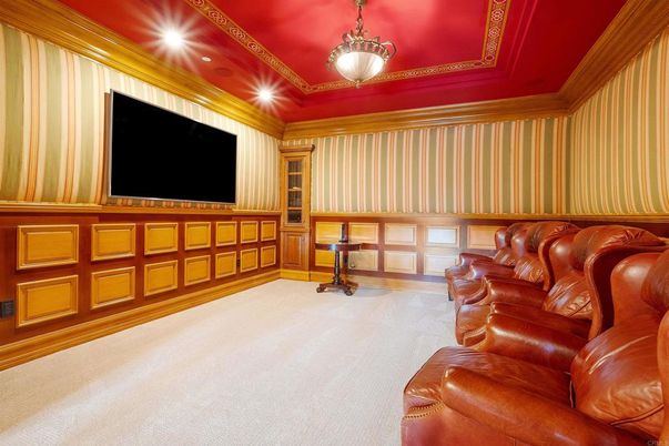 Interior, Pendant Lights, Recessed Lighting, Theatre Room