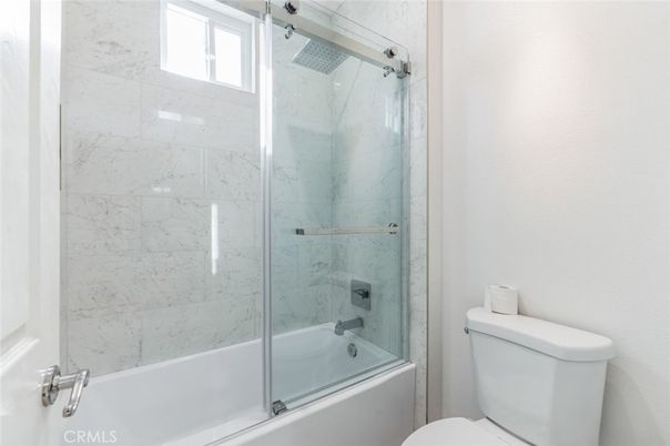 Bathroom, Glass Shower, Interior, Marble Walls