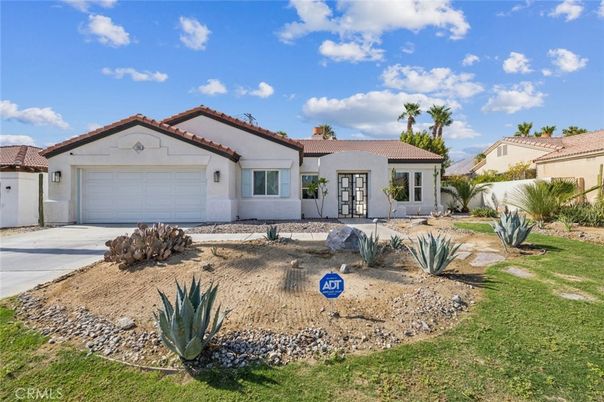 Attached, Backyard, Exterior, Facade, Spanish Mediterranean