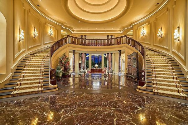 Interior, Marble, Recessed Lighting