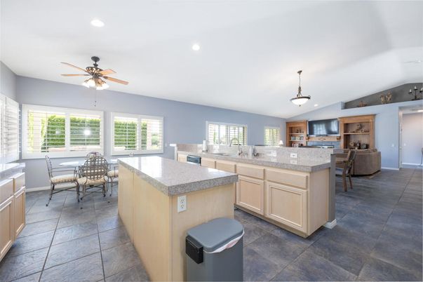 Dining room, Interior, Kitchen, Pendant Lights, Recessed Lighting