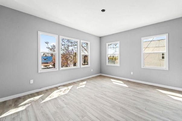 Empty room, Interior, Wood Texture Flooring