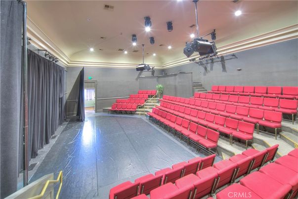 Interior, Projection Screen, Recessed Lighting, Theatre Room