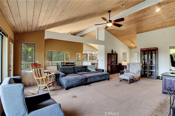 Interior, Living room, Wooden Ceilings