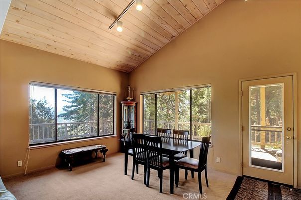 Dining room, Interior, Wooden Ceilings