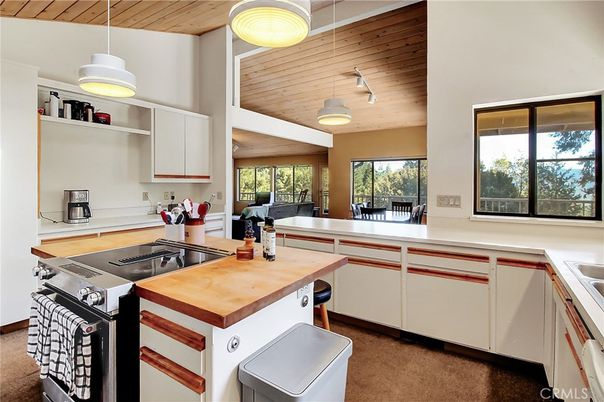 Interior, Kitchen, Pendant Lights, Wooden Ceilings
