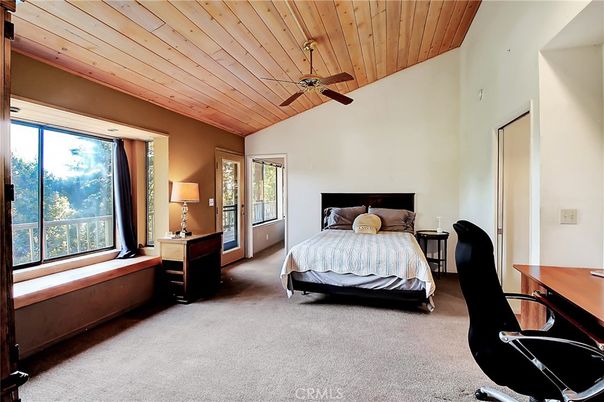 Bedroom, Interior, Wooden Ceilings
