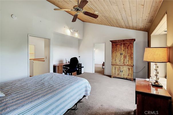 Bedroom, Home Office, Interior, Wooden Ceilings