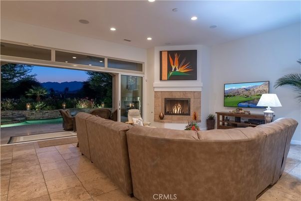 Fireplace, Interior, Living room, Recessed Lighting