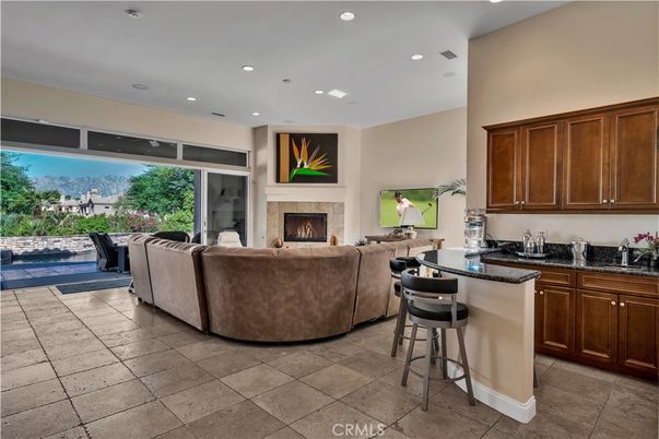 Fireplace, Interior, Living room, Recessed Lighting