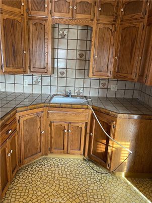 Interior, Kitchen, Tile Countertops