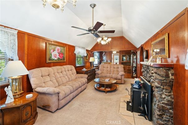 Fireplace, Interior, Living room, Wooden Walls
