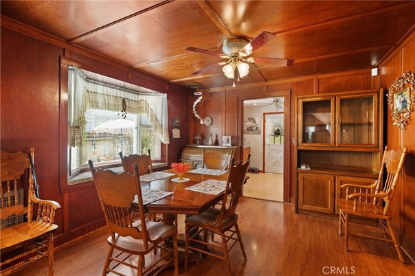 Dining room, Interior, Wooden Ceilings, Wood Texture Flooring, Wooden Walls