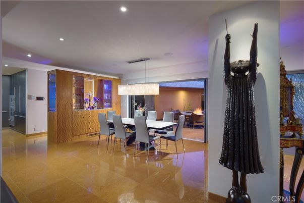 Chandelier, Dining room, Interior, Recessed Lighting