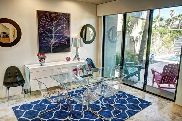 Dining room, Interior, Recessed Lighting