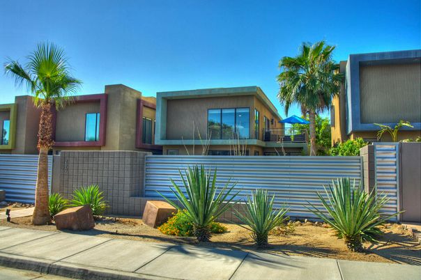 Backyard, Exterior, Facade, Modern