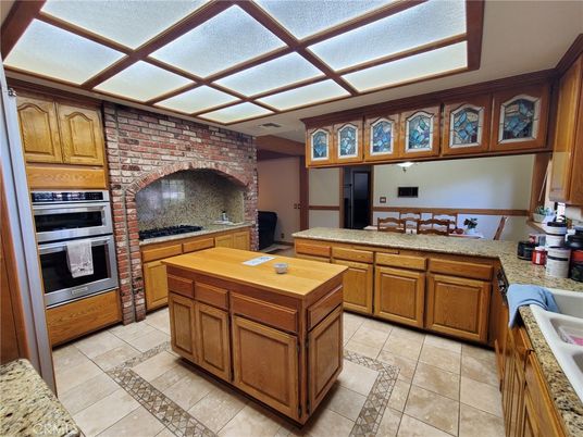 Interior, Kitchen, Stone Walls