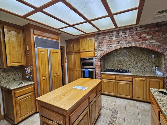 Interior, Kitchen, Stone Walls