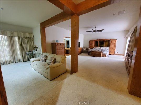 Bedroom, Interior, Wooden Beams