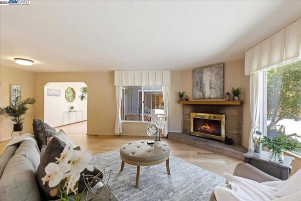 Fireplace, Interior, Living room, Wood Texture Flooring