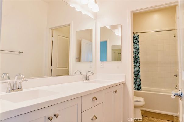 Bathroom, Dual Sink Vanities, Glass Shower, Interior