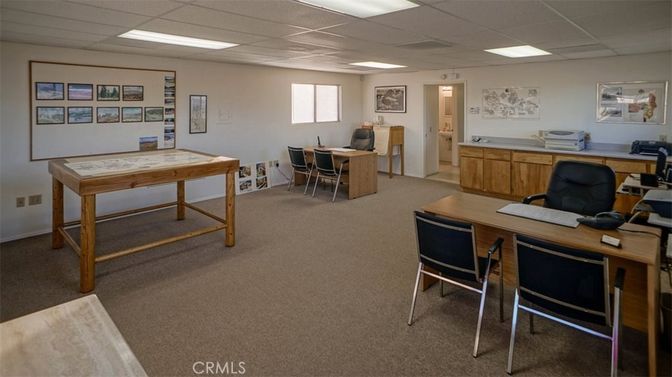 Home Office, Interior, Recessed Lighting