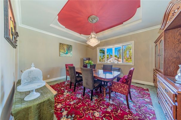 Chandelier, Dining room, Interior