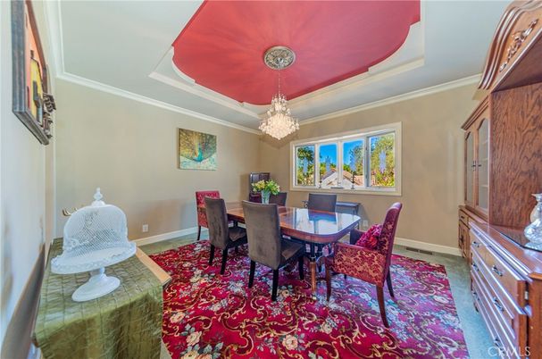 Chandelier, Dining room, Interior