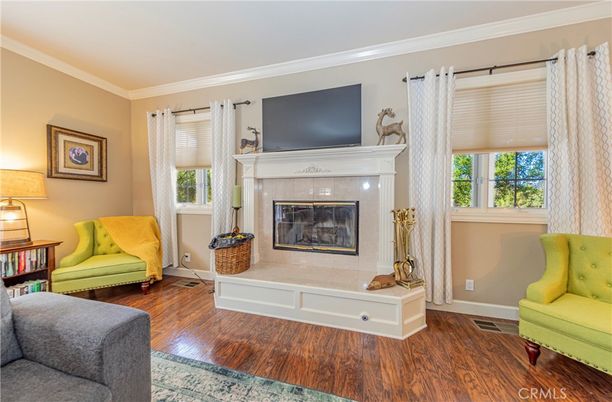 Fireplace, Interior, Wood Texture Flooring